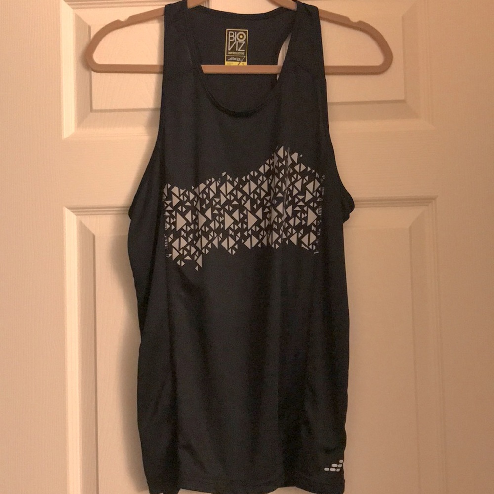 BCG Reflective Racerback Men’s Tank Top - Size Small - Breathable Mesh